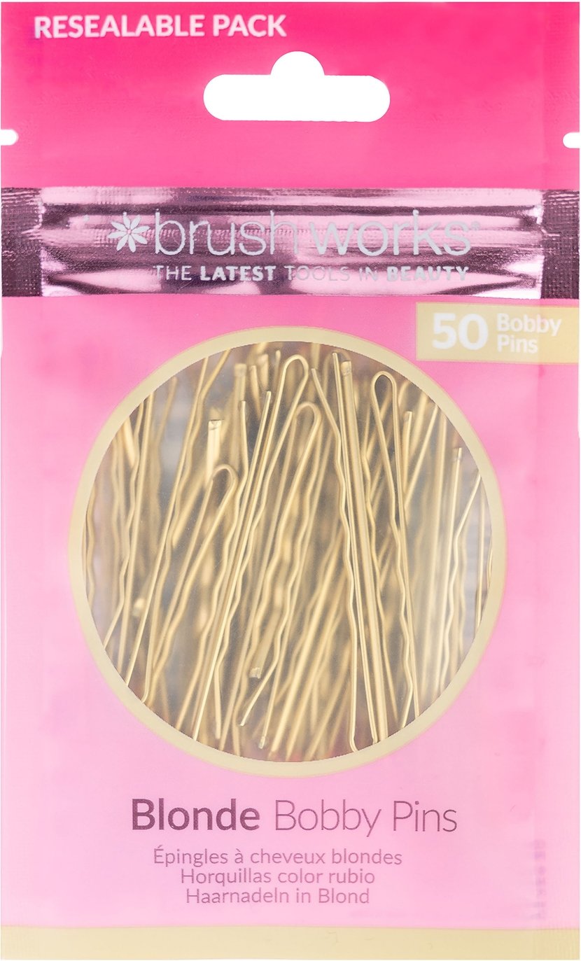 brushworks Blonde Bobby Pins
