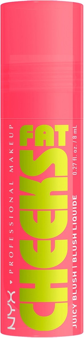 NYX Professional Makeup Fat Cheeks Juicy Blush, Liquid Blush, up to 12H Wear, Product Does Not Fade (various shades) 8ml...