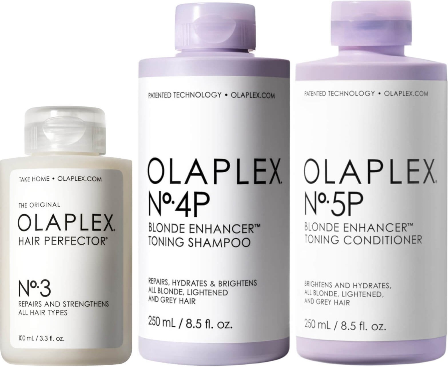Olaplex No.3, No.4P and No.5P Bundle