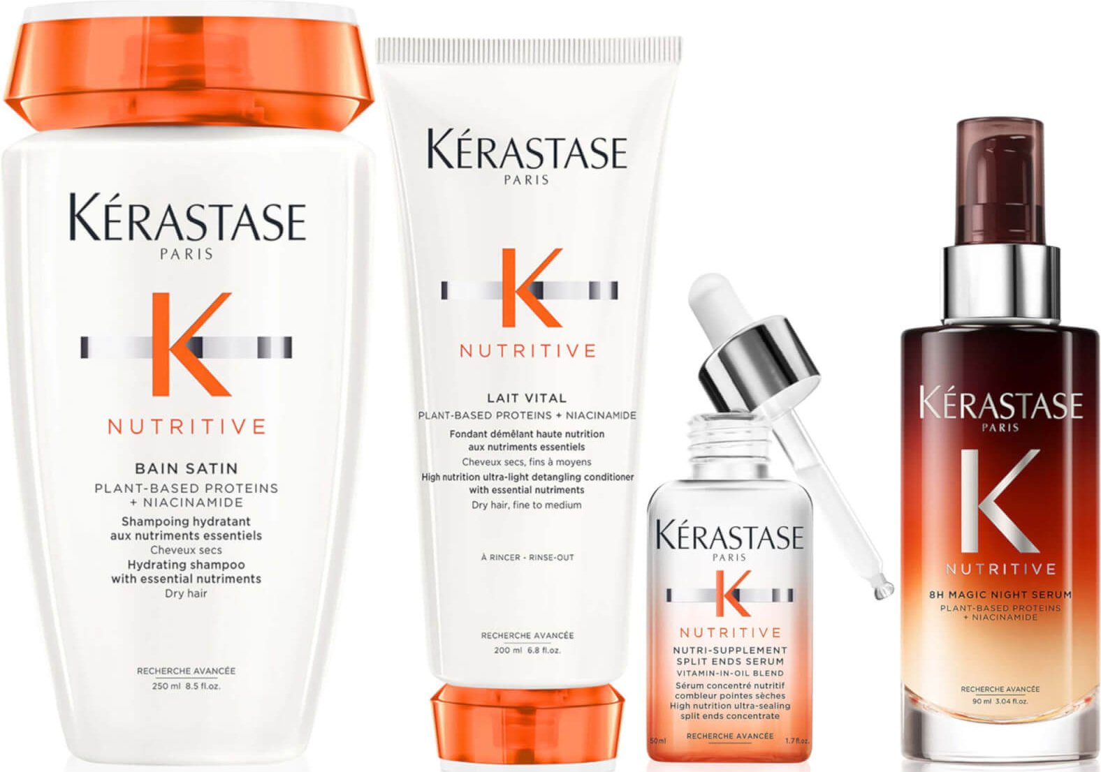 Kérastase Nutritive Daily Nourishing Regime for Fine-Medium Dry Hair