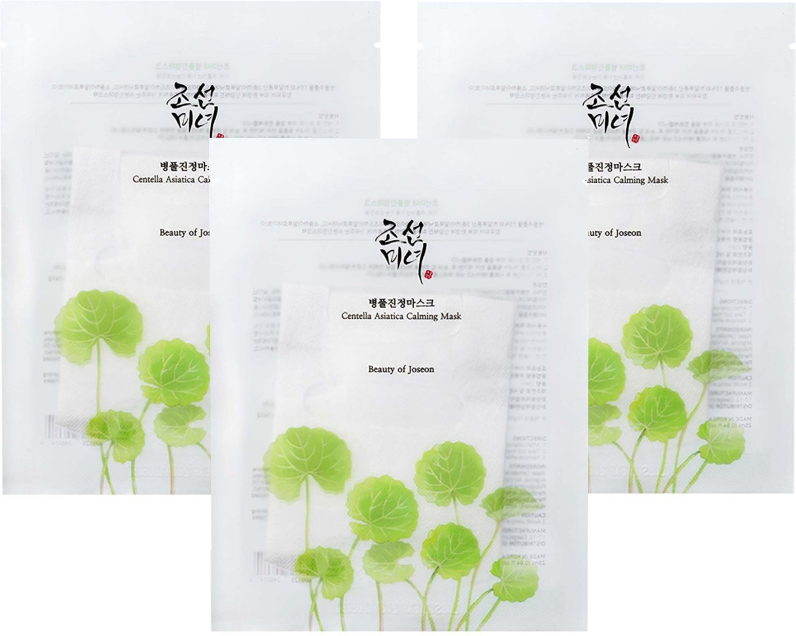 Beauty of Joseon Centella Asiatica Calming Mask Trio