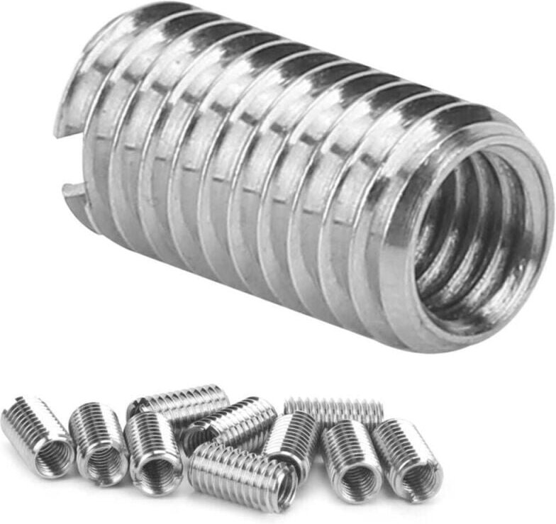 10 Stück Reduziermuttern-Reparaturwerkzeug mit Gewindeeinsätzen (M5xM3x10) aus Edelstahl (Industriematerial)