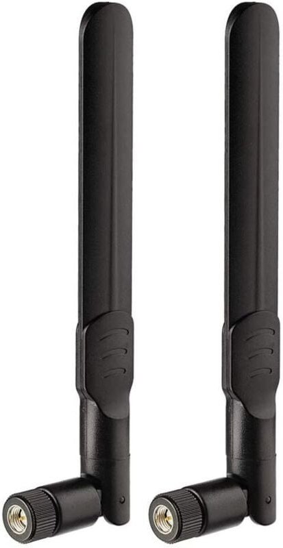 Linghhang - 2 Packungen 4G lte 3G gsm Antenne sma Stecker 8 dBi für Orange sfr Bouygues Telecom Free Mobile Huawei zte 4...