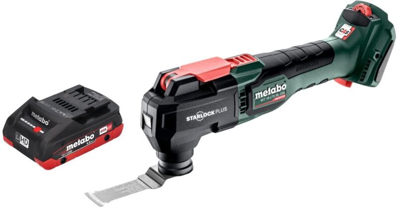 Metabo MT 18 LTX BL QSL Akku Multitool 18 V Brushless Starlock Plus + 1x LiHD Akku 4,0 Ah - ohne Ladegerät