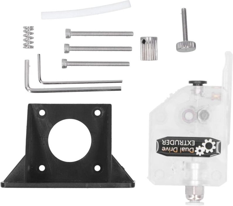 3D-Drucker-Extruder-Kit, transparentes, weiches Verbrauchsmaterial, Klonreduzierungszubehör
