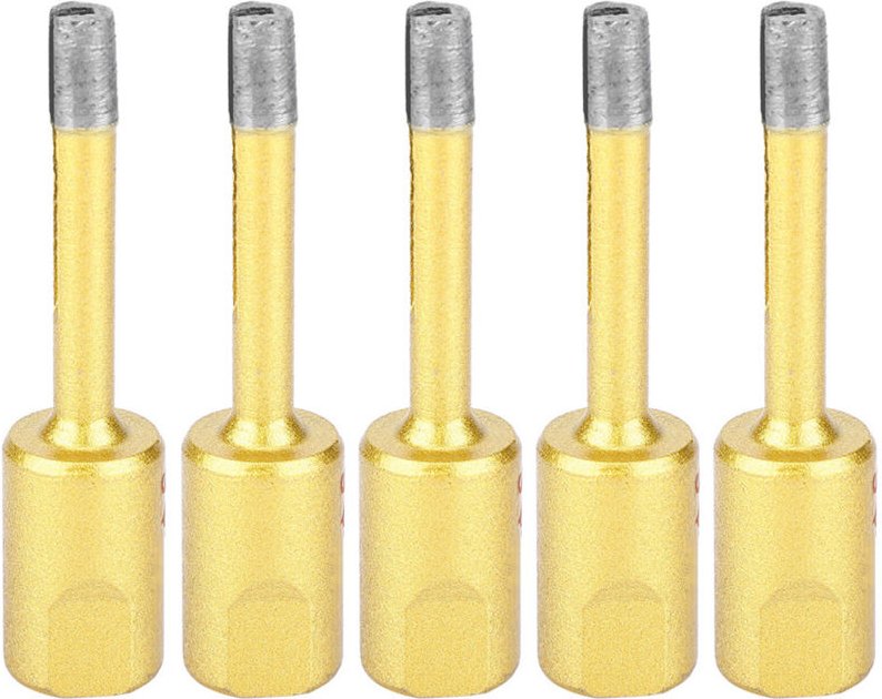 Diamantbohrer, Glasbohrer mit M10-Gewinde. Winkelschleifer für Keramik, Glas und Marmor (Sinter-Winkelschleifer-Lochaufw...