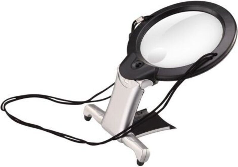 Leselupe, Beleuchtungslupe, Freihandlupe, große LED-Lupe, Beleuchtungslinsen für Senioren