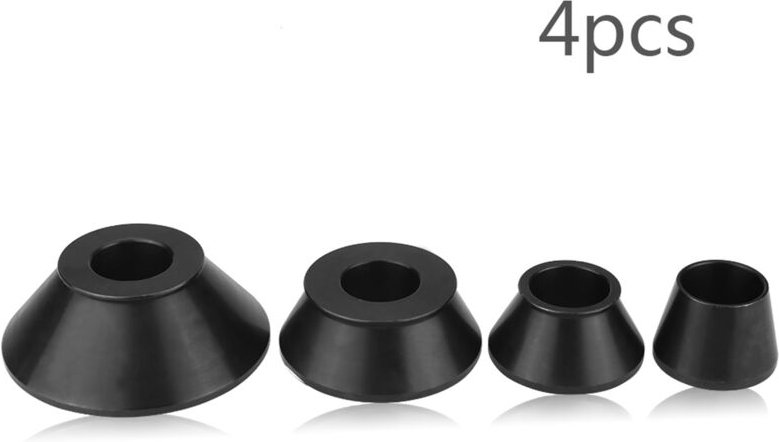 Eosnow 4pcs Rad Balancer Adapter -Zapfen Standard -Verjüngungskegelkit für 40 mm Welle