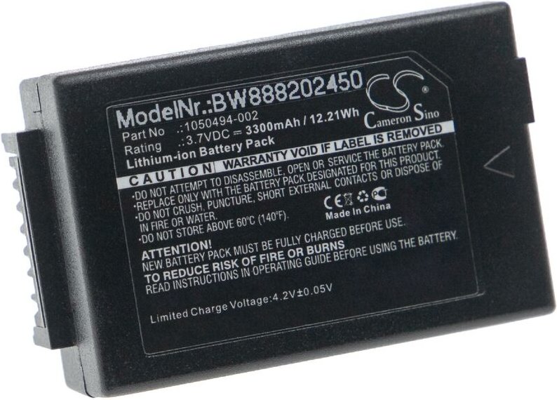 Vhbw - Akku kompatibel mit pantone S750, S86T, 7525C, 7527C Handheld Computer Scanner (3300 mAh, 3,7 v, Li-Ion)