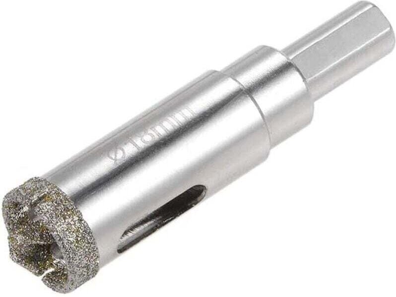 Diamant-Lochsäge, Glasbohrer mit Zentrierbohrer für Glas und Keramikfliesen, 18 mm