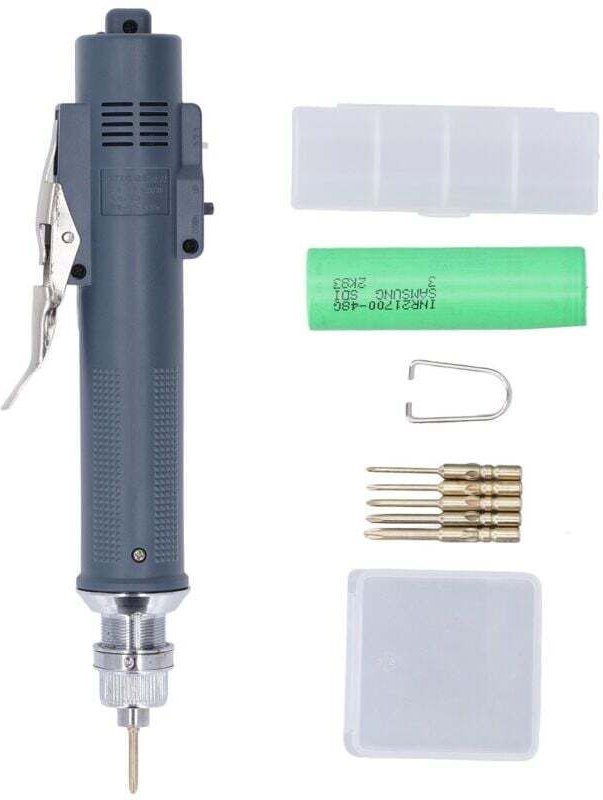 Kit De Tournevis Electrique Sans Fil Precision Industrielle Torsion Reglable Cw Ccw