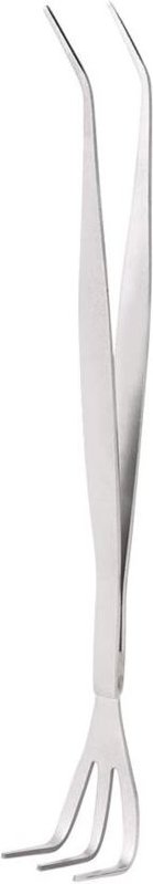 2-in-1 Bonsai-Wurzelpinzette aus Edelstahl, Krallen-Bonsai-Werkzeug für Gartenzubehör - Lntyq