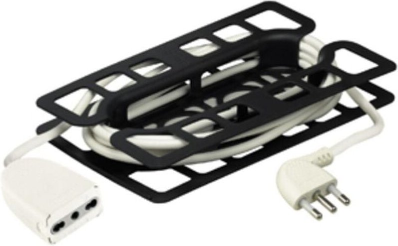 bticino 2528B Verlängerungskabel 5 m 1 AC-Ausgänge Schwarz, Weiß