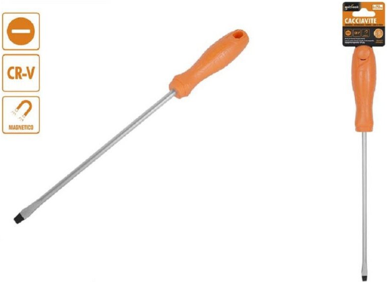 Trade Shop Traesio - Trade Shop - cacciavite giravite 6X250 mm mit magnetic points in acciaio cr-v 97507 -