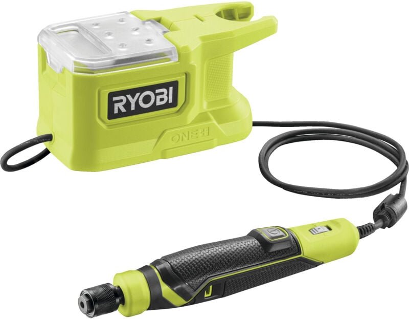 Thumbnail - Ryobi - RRT18-0 Drehwerkzeug, 18 v Akku, 4400/23000 U/min (nur Gehäuse)