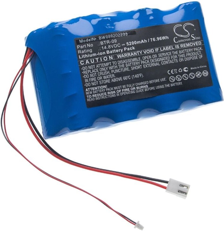 Akku Ersatz für Fujikura BTR-09 für Messgerät (5200mAh, 14,8V, Li-Ion) - Vhbw