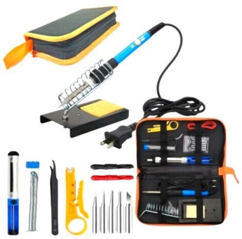 Elektronisches Lötwerkzeug, 15 Stück, Schutz und Lötkolben, 220 v, 60 w