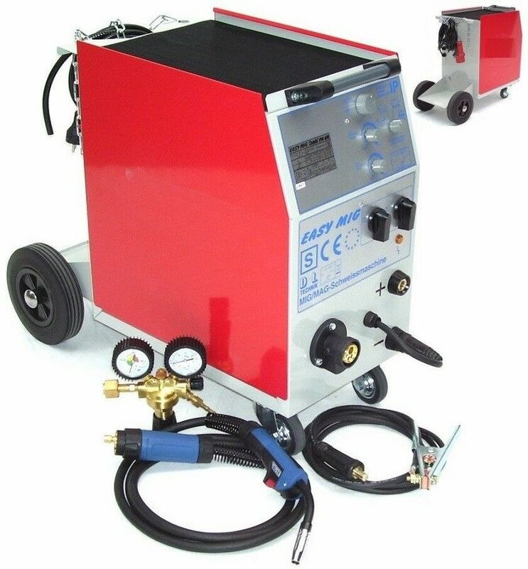 Schutzgas Schweißgerät Kombi MIG 190AM-F für Normal + Fülldraht Schweißdraht MAG