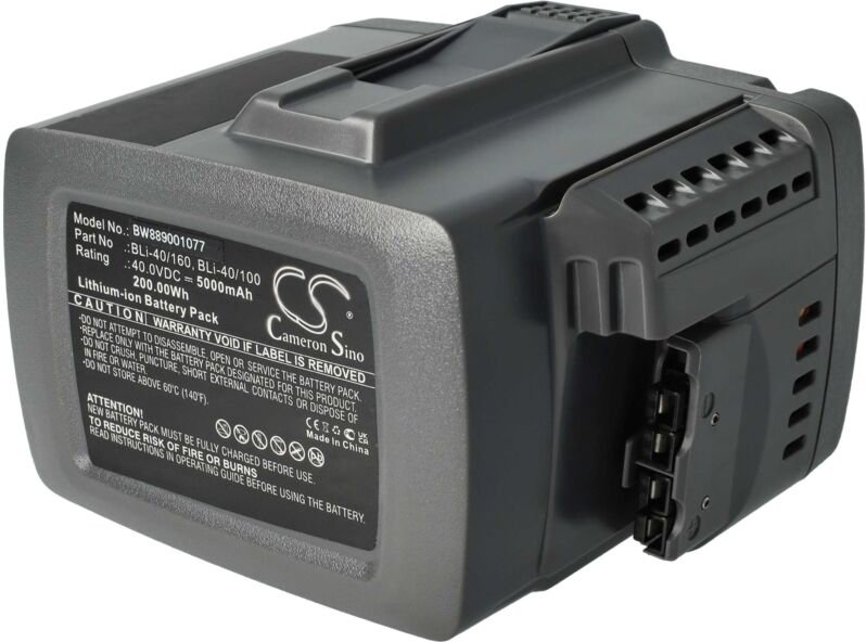 Akku kompatibel mit Gardena 115iHD45, 115iL, 120i, 120iTK4-H530iP4, 336LiC, 436LiB Rasenmäher Akku-Gartengerät(5000mAh, ...