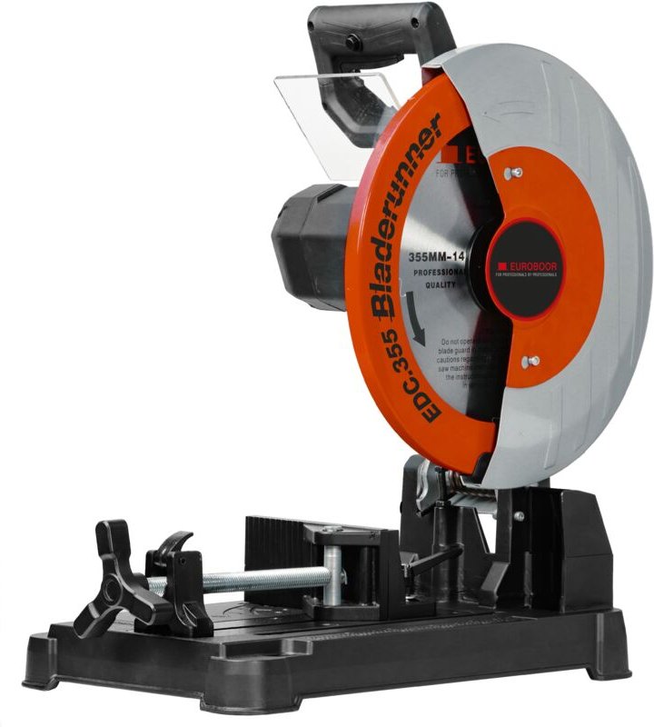 EDC.355-66T EU2 Elektrische Trockenschnitt-Säge, 2480 w Motor, 0°-45° einstellbar, inkl. 66-Zahn Sägeblatt – Ideal für p...