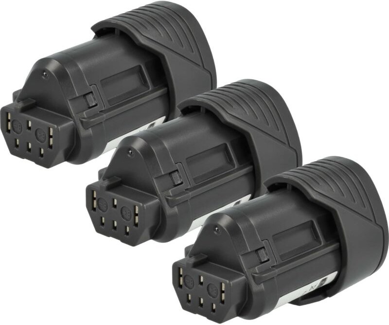 vhbw 3x Akku kompatibel mit Ridgid AC82049, AC82059, R82005, Jobmax, R82007, R82009, R82048, R82049 Werkzeug (1500 mAh, ...