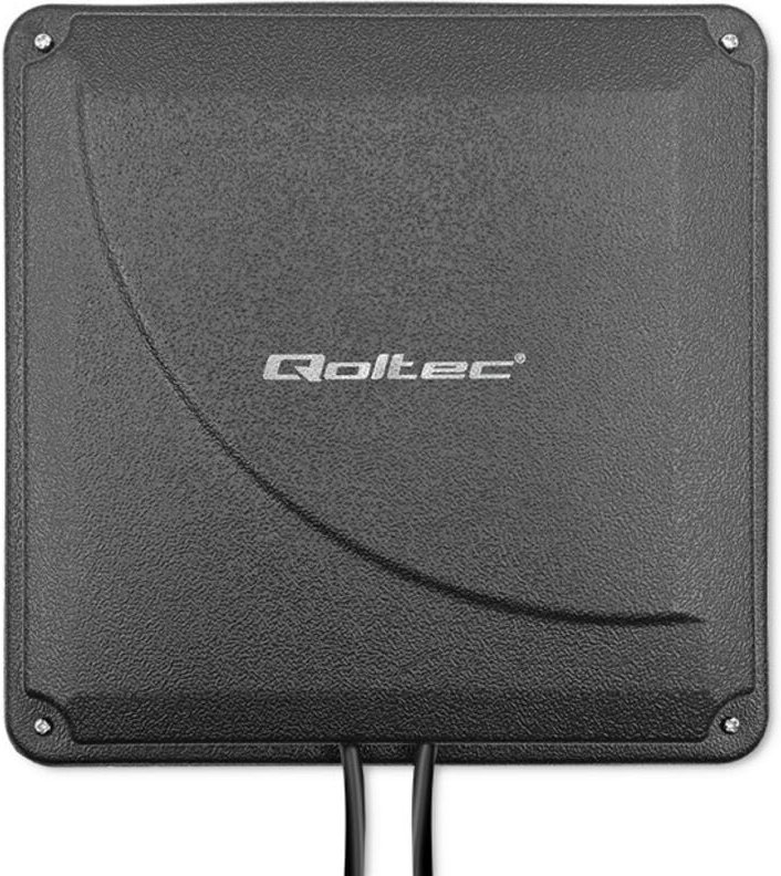 Qoltec 4G LTE DUAL MIMO Booster-Antenne 35 dBi 50W 2x SMA-Stecker