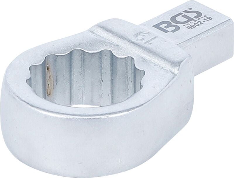 Einsteck-Ringschlüssel 19 mm Aufnahme 9 x 12 mm