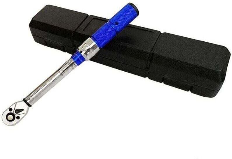 1/4"-Drehmomentschlüssel, 2–24 Nm, Drehmomentschlüssel-Set für Fahrräder und Motorräder, 0,2 Nm Mikroeinstellung mit Ver...