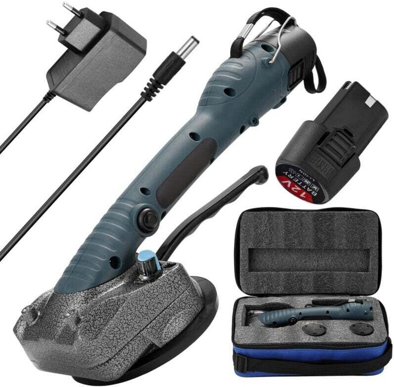 Elektrischer Fliesenverleger mit Saugnapf, geeignet für Wand- und Bodenfliesen von 0,6 bis 1,2 m, 10 Geschwindigkeitsstu...