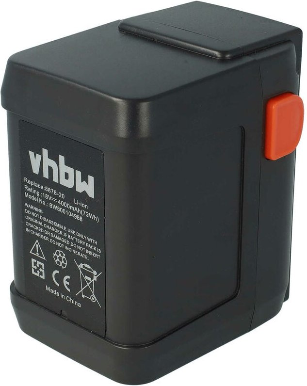 vhbw Akku kompatibel mit Gardena Allround Bläser AccuJet 18-Li / AkkuJet 18-Li (9333, 9335) - Ersatz für 8835, 8835-20, ...