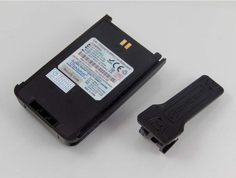 Vhbw - Akku kompatibel mit Wouxun KG-816, KG-819, KG-818, KG-869, KG-889 Funkgerät, Walkie Talkie (1700mAh, 7,4V, Li-Ion...
