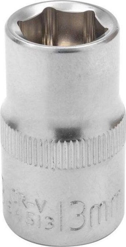 Steckschlüssel JCB 13 mm metallisch Chrom Molybdän