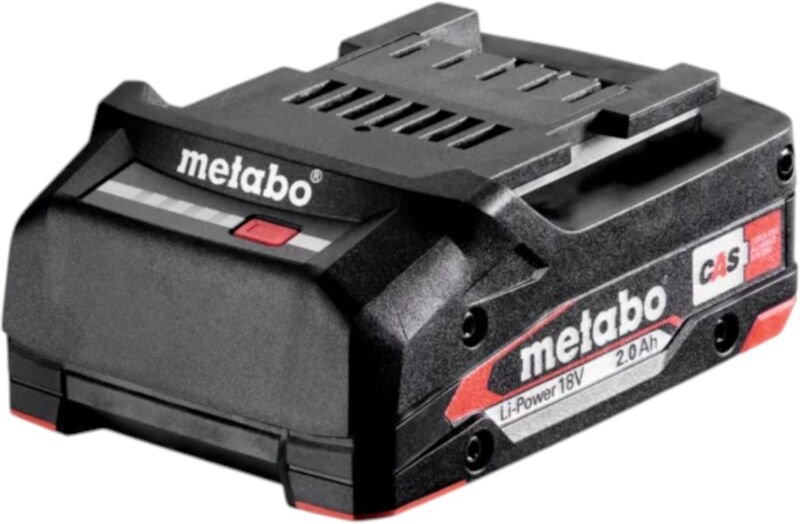 Metabo Li-Power Akkupack 18 V 2,0 Ah CAS Li-Ion Akku ( 625596000 ) mit Ladestandsanzeige