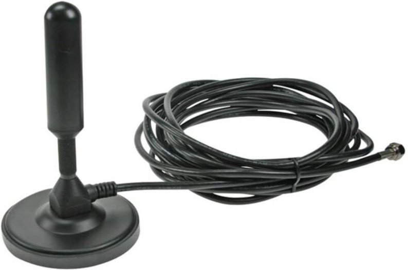 Magnetische antenne für mobilen dvb-t-empfang
