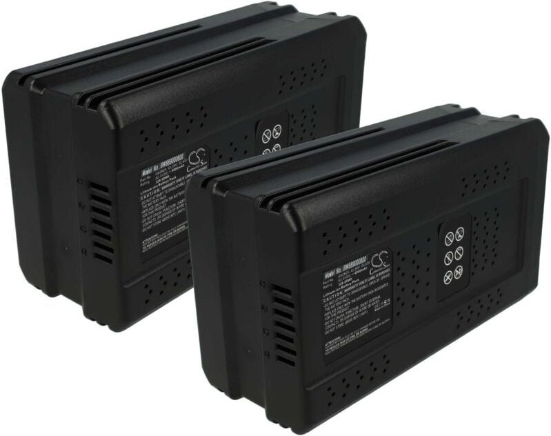 Thumbnail - 2x Akku kompatibel mit Greenworks GT160, GC82PS, GM210, GMS210, GREEN-GBB600, GREEN-GBB700 Rasenmäher Akku-Gartengerät (...