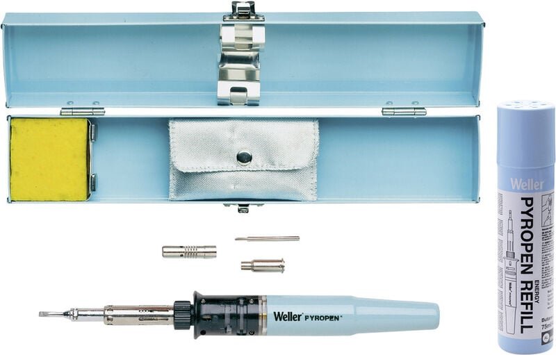 Weller - Gaslötkolben 500 °c inkl. Lötspitze, inkl. Gasflasche 1 St.