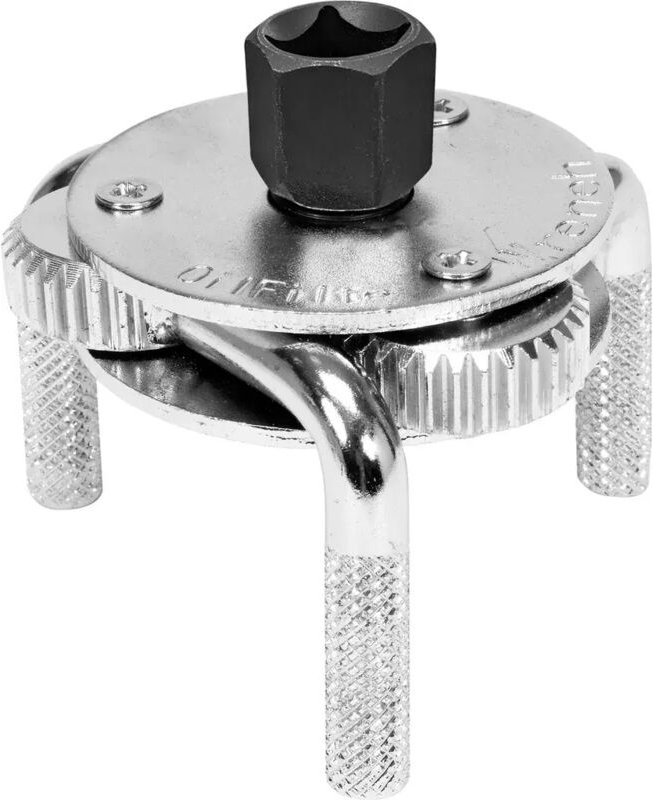 Ölfilter-Spinnen-Ölfilterschlüssel, 3-armig, 3/8" (70–125 mm), universelles Profi-Werkzeug für Auto-Ölfilter