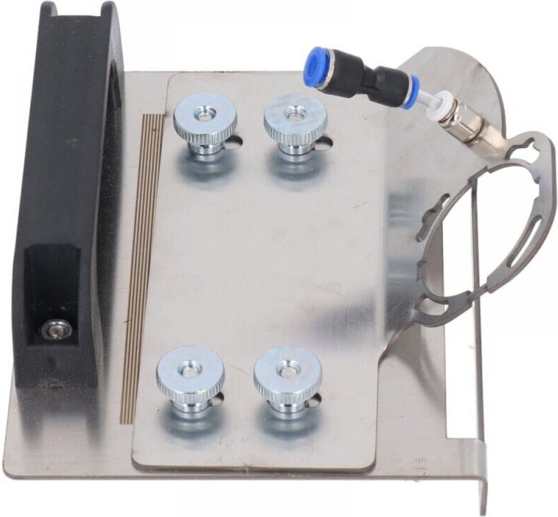 Winkelschleiferständer für Fliesen, 45°-Fasenschnitt, verstellbare Edelstahlhalterung, Keramikstein