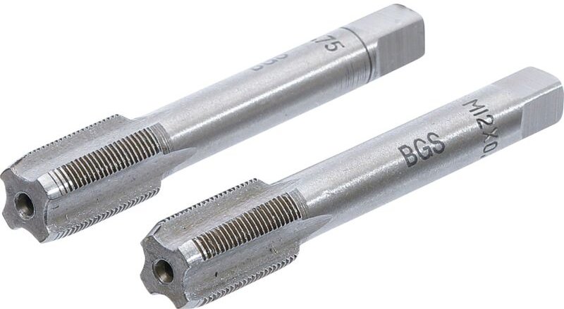 Bgs Technic - bgs - Gewindebohrer Vor- und Fertigschneider M12 x 0,75 2-tlg. - 1900-M12X0.75-B