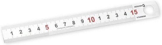 Edelstahl Lineal 500mm Dogher 792-02-500