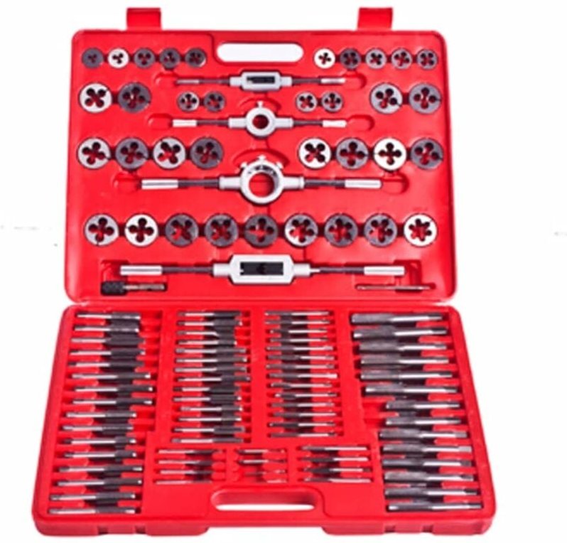 Thumbnail - 111-tlg. Gewindebohrer- und Schneideisen-Set CFW401331