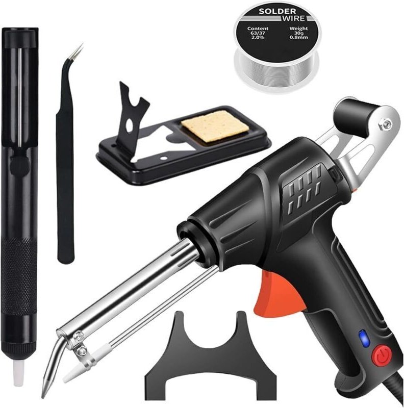 Vtizikl Outils de soudage industriels à chauffage interne Fer à souder multifonctionnel Pistolet de soudage Machine de s...