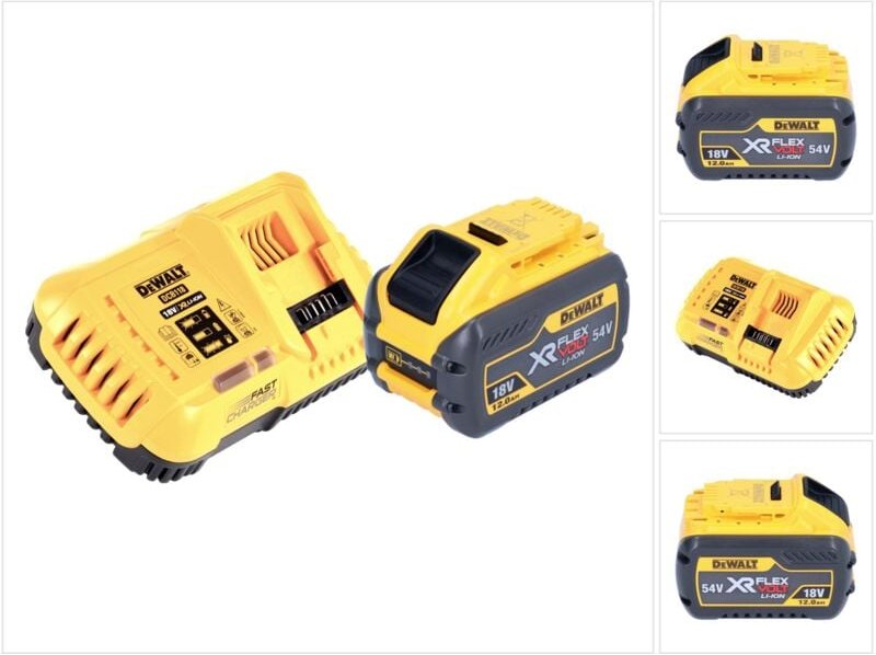 DeWalt DCB 118 Y1 Akku Starter Set 18 V / 54 V 1x XR FLEXVOLT Akku 12 Ah + Ladegerät