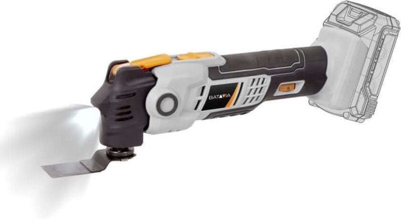 Batavia - Multifunktionswerkzeug Antivibrationen 18V Inkl. 5.0 Ah Akku /