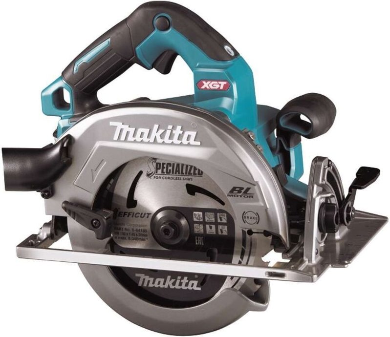 Makita - Werkzeug - 40V Akku-Handkreissäge 190 mm, 2x Li-Ion xgt 4,0 Ah, Ladegerät HS003GM201
