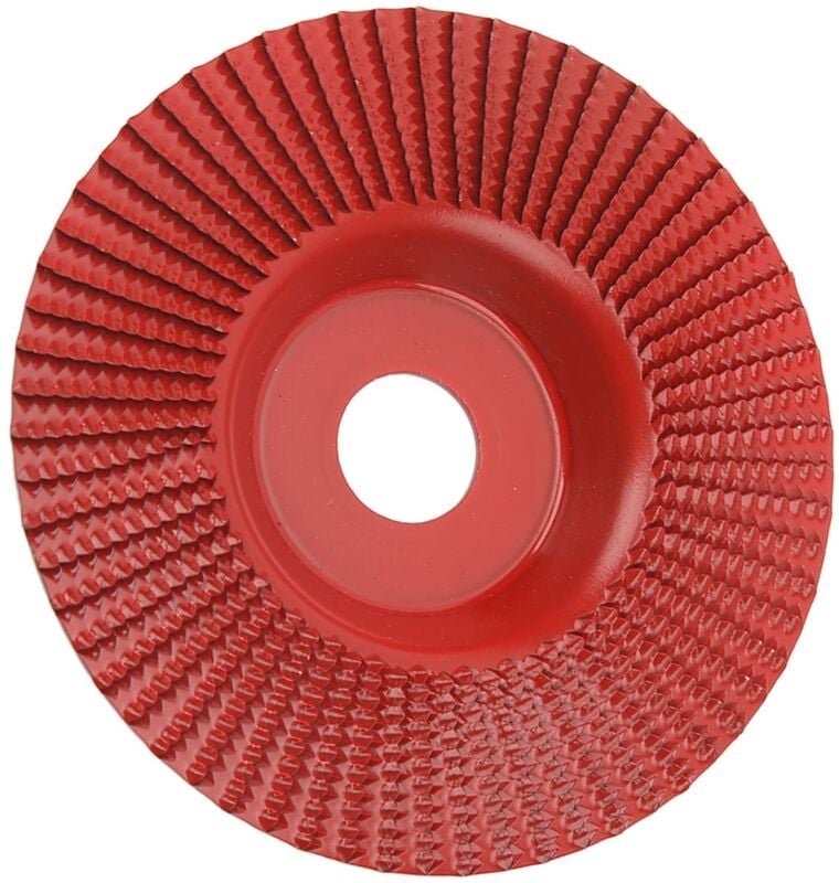 Formscheibe, Schneidzähne, Schnitzscheibe, perfekt geeignet und hochleistungsfähig zum Polieren von Rot