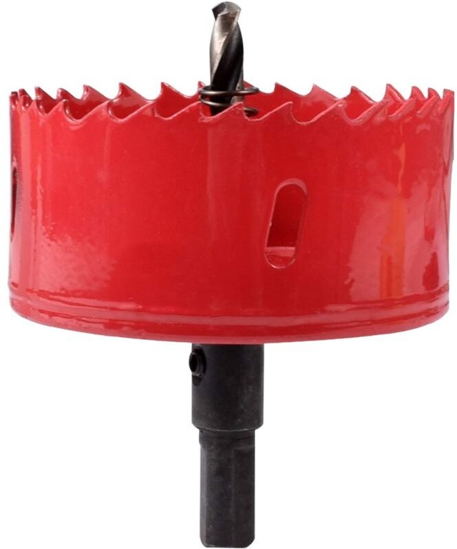 Lochsäge, M42 hss 95 mm Lochsäge für Eisen, Aluminium, Holz, Trockenbau, Rohre, Kunststoff, Faserplatten