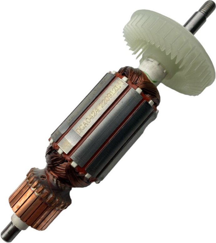 Trade-shop - Anker Rotor Motor Ersatzteil mit Lüfter kompatibel mit Bosch gws 10-125 c, gws 10125 ce, pws 10-125 ce Win...