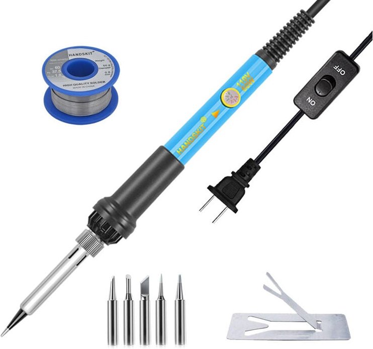 Beijiyi - 60-W-Lötkolben, professioneller Präzisionslötkolben, einstellbare Temperatur, elektrisches Löten, mit LCD-Disp...