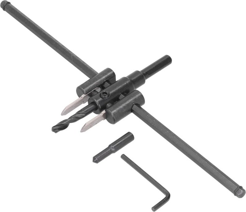 Holzbohrersäge, runder Kreislochschneider, verstellbare allgemeine Schnellmessung für Öffnungen in Kunststoffplatten für...